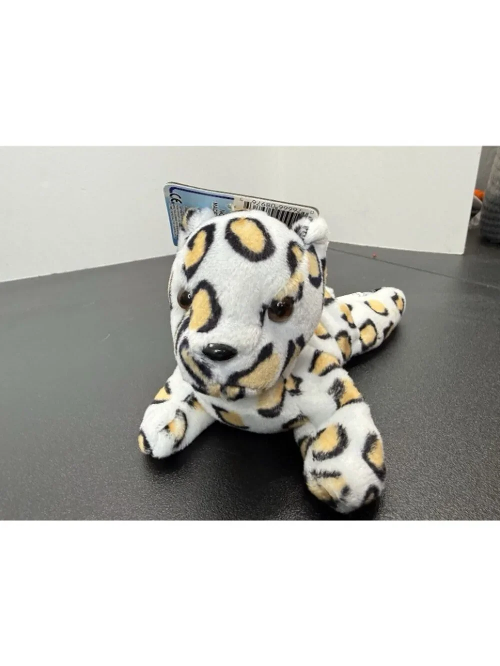 Vintage Imperial Pebble Pets Cat Leopard Plush Stuffed Animal With Tag